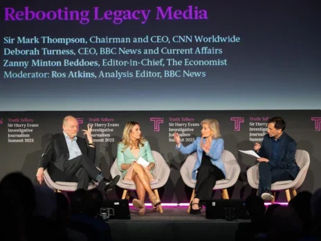 'Search is going off a cliff': CNN, BBC and Economist chiefs on future of news