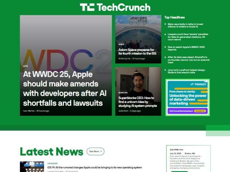 Around ten staff axed in Techcrunch move to scrap Europe coverage
